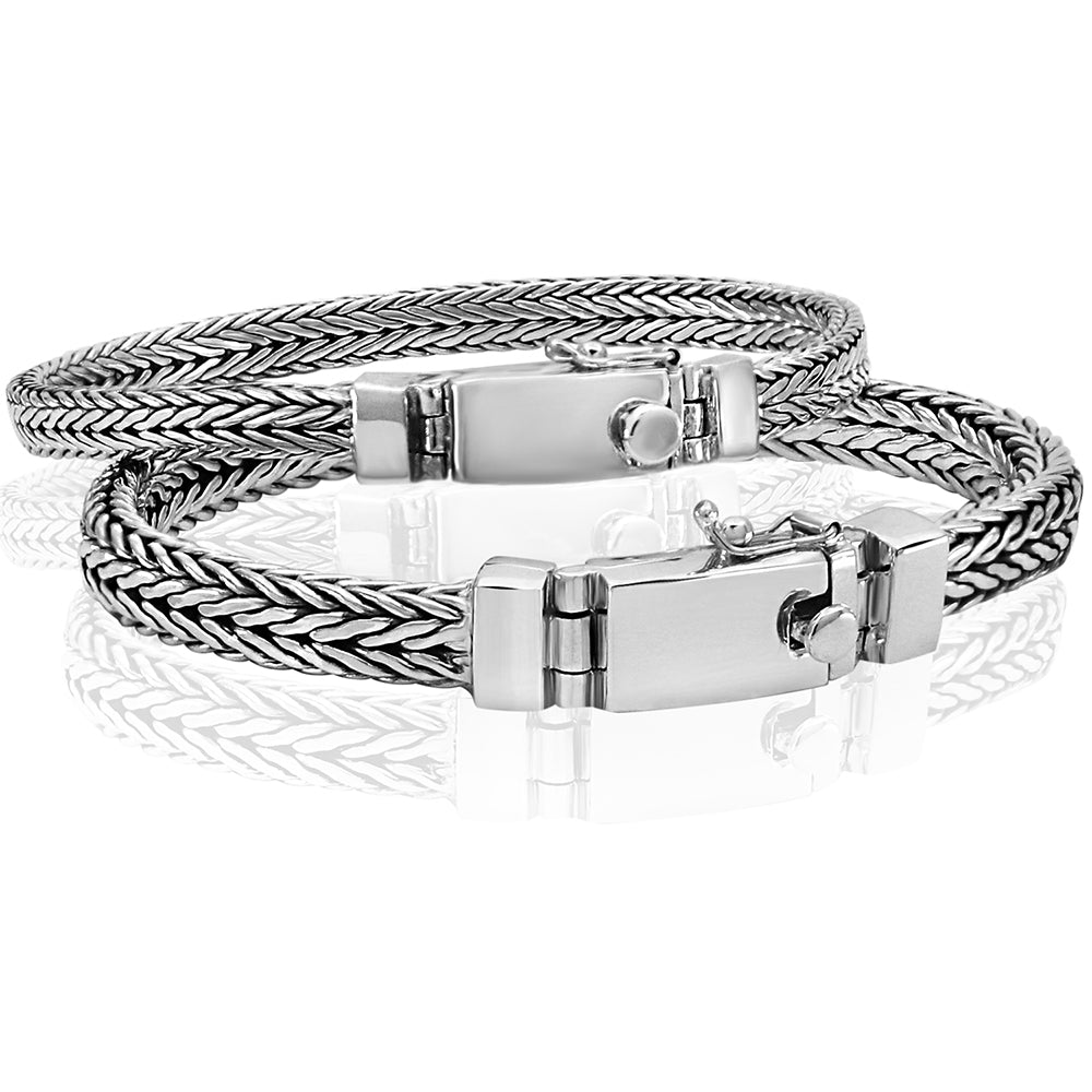 Small & Big - צמידי כסף לגבר