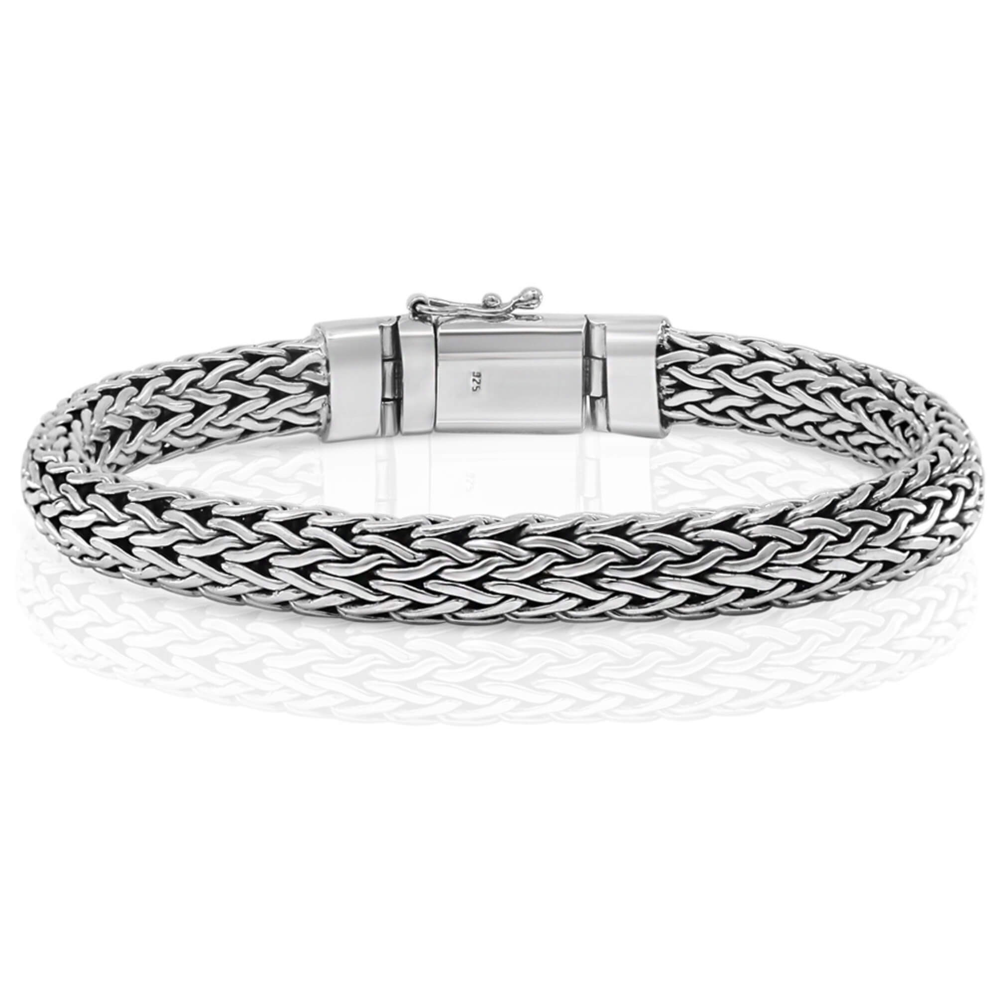 צמיד כסף לגבר - Silver Lightning