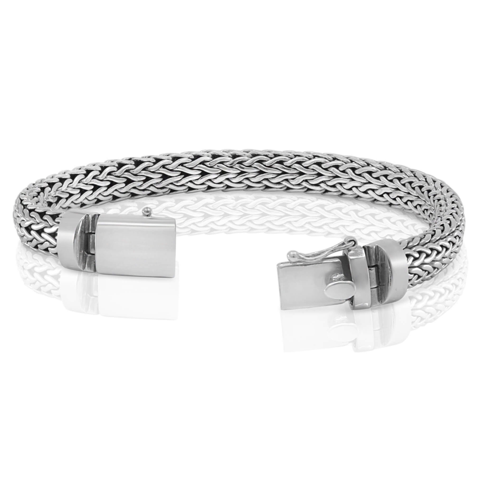 צמיד כסף לגבר - Silver Lightning