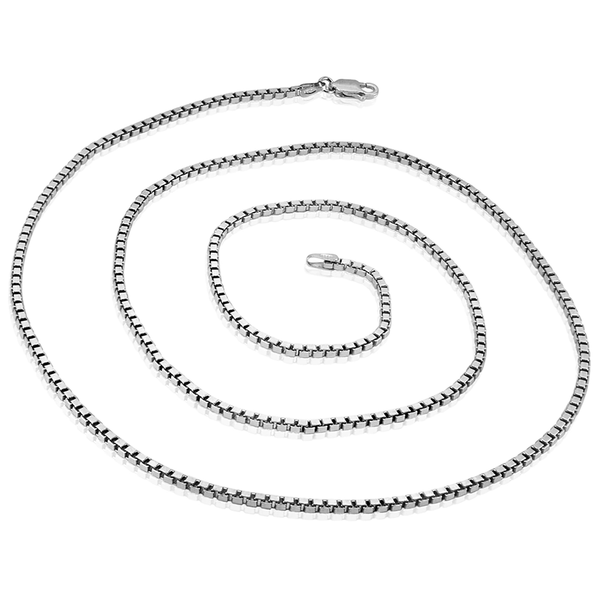 שרשרת כסף - Box Chain