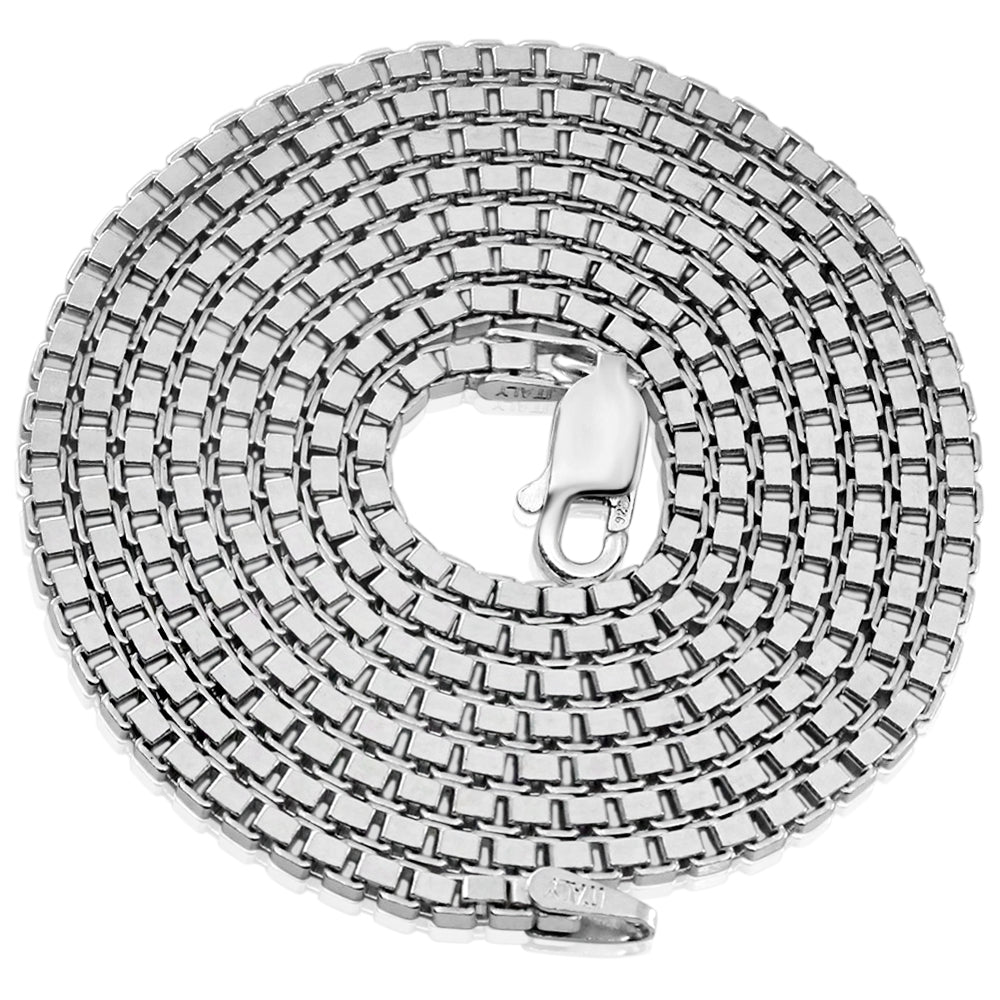 שרשרת כסף - Box Chain
