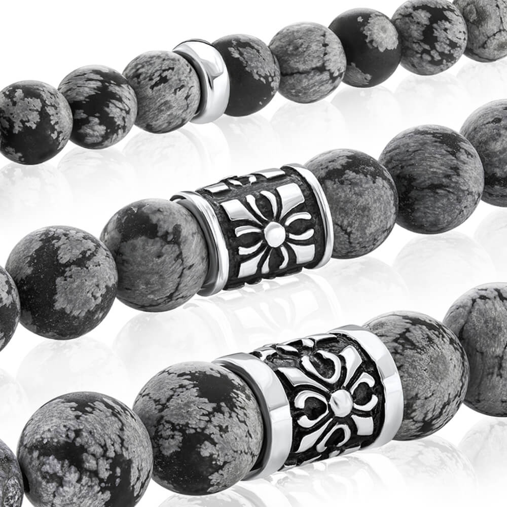 Snowflake Obsidian