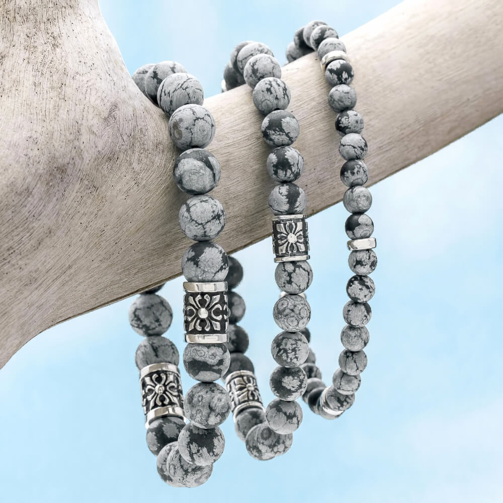 Snowflake Obsidian