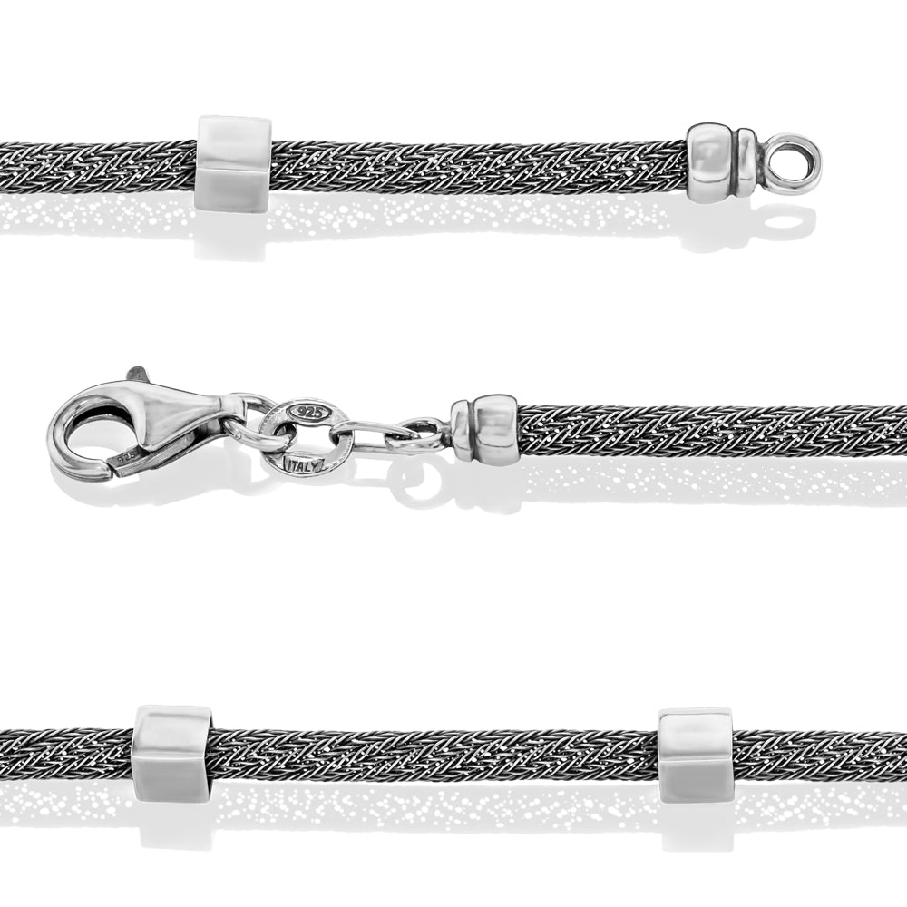 VELVET LURE - צמיד כסף איטלקי