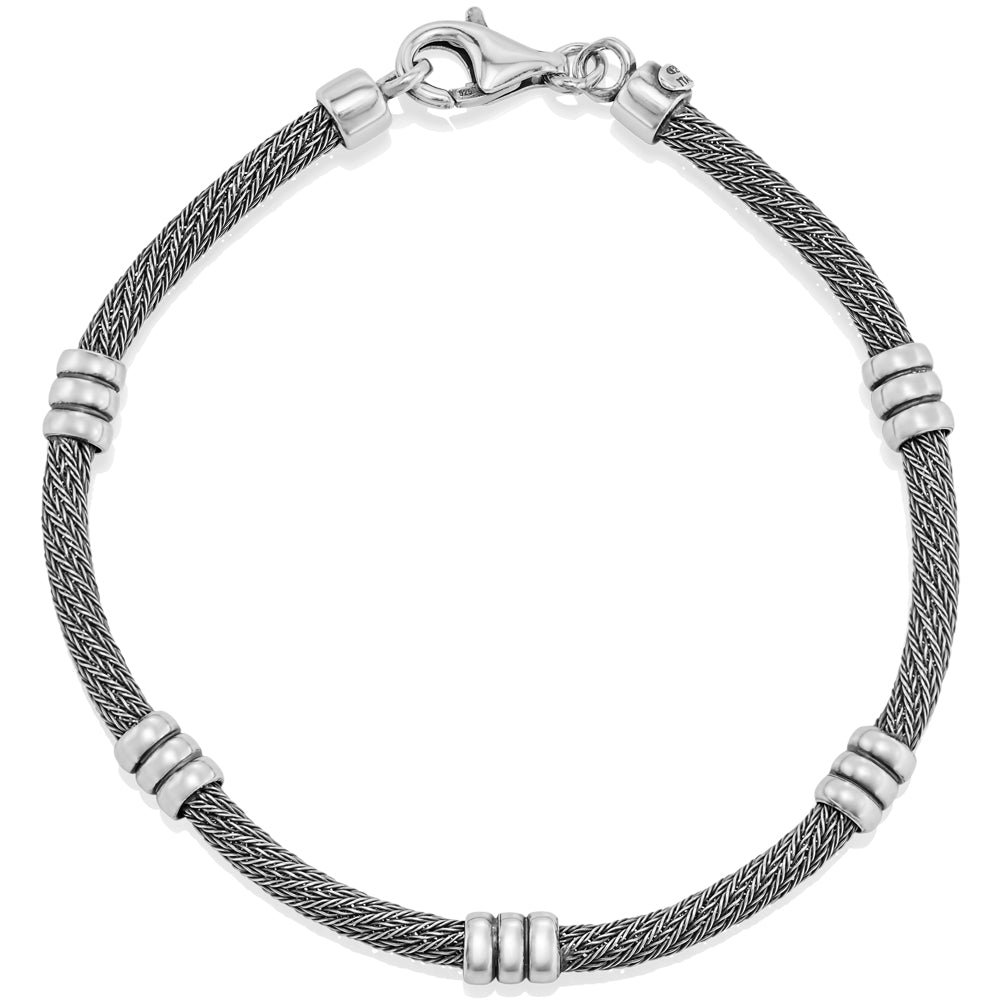 VELVET EMBRACE - צמיד כסף איטלקי