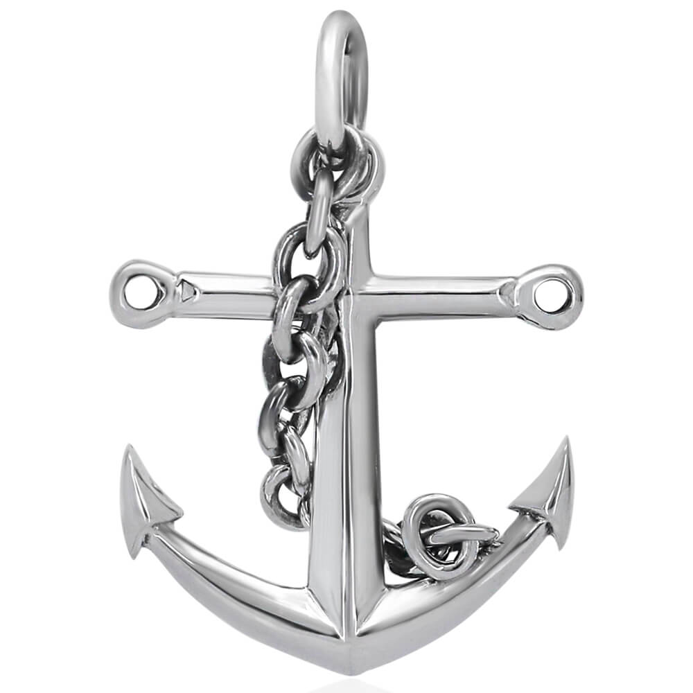 Anchor - תליון כסף