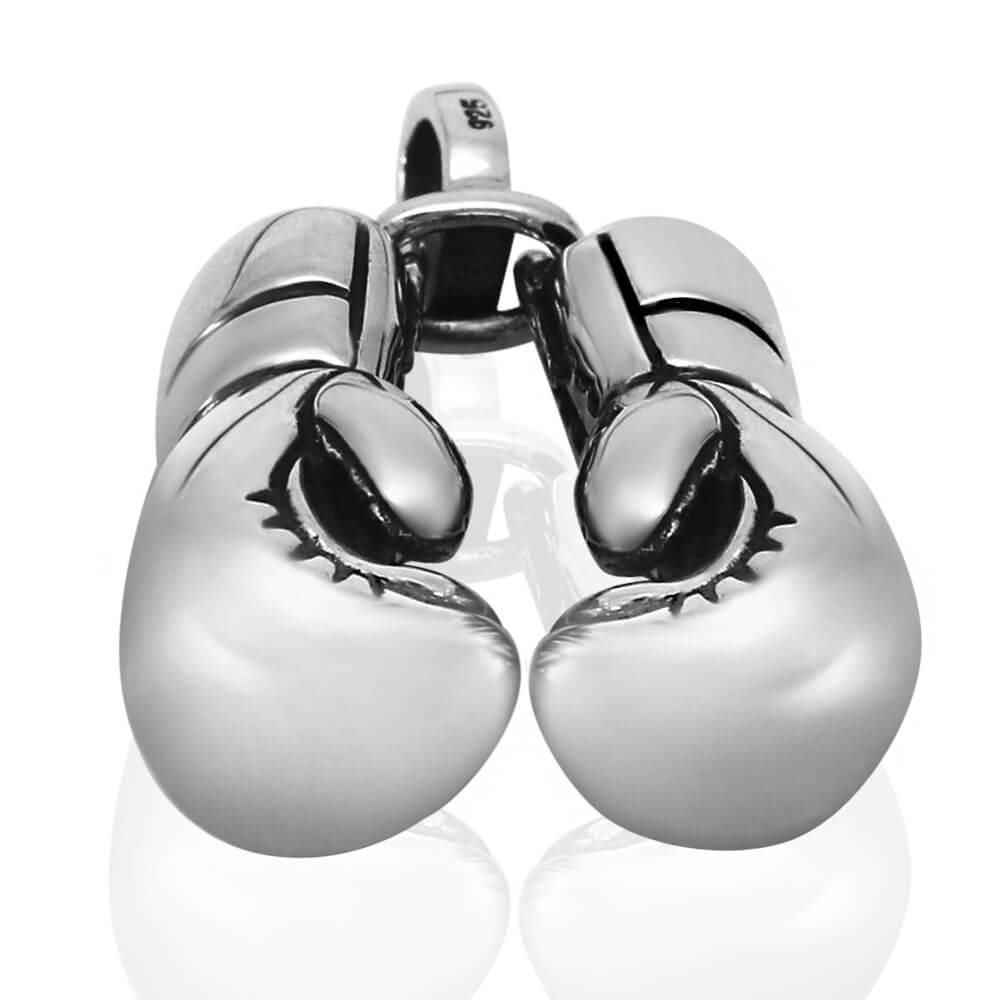 Boxing Gloves - תליון כסף