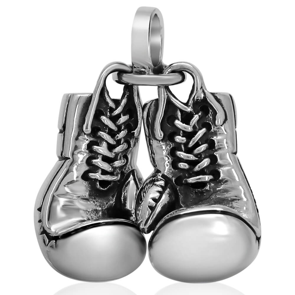 Boxing Gloves - תליון כסף