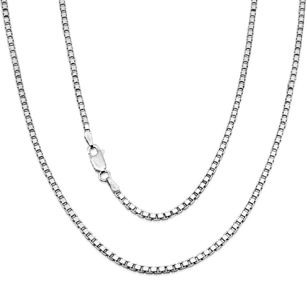 שרשרת כסף - Box Chain