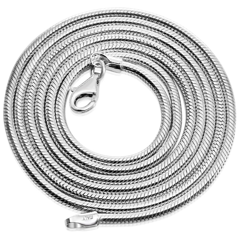 שרשרת כסף איטלקי - Italian Snake