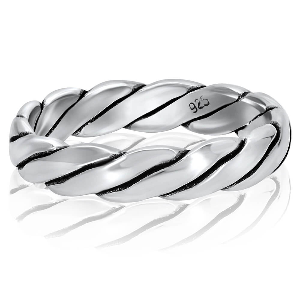 טבעת כסף לגבר - Saturn Ring